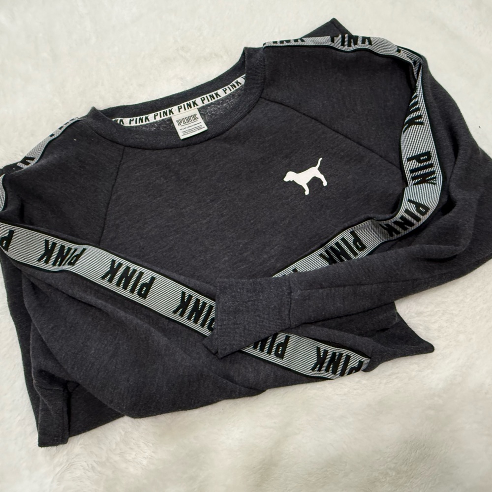 Victoria's Secret Dark Gray Crew Neck Sweater